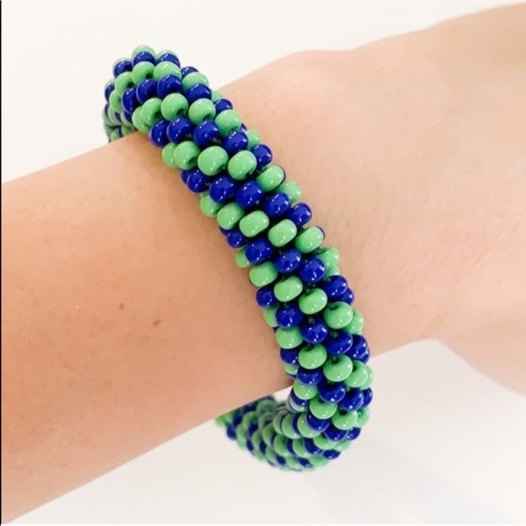 Blue & Green Bracelet - Picture 1 of 4